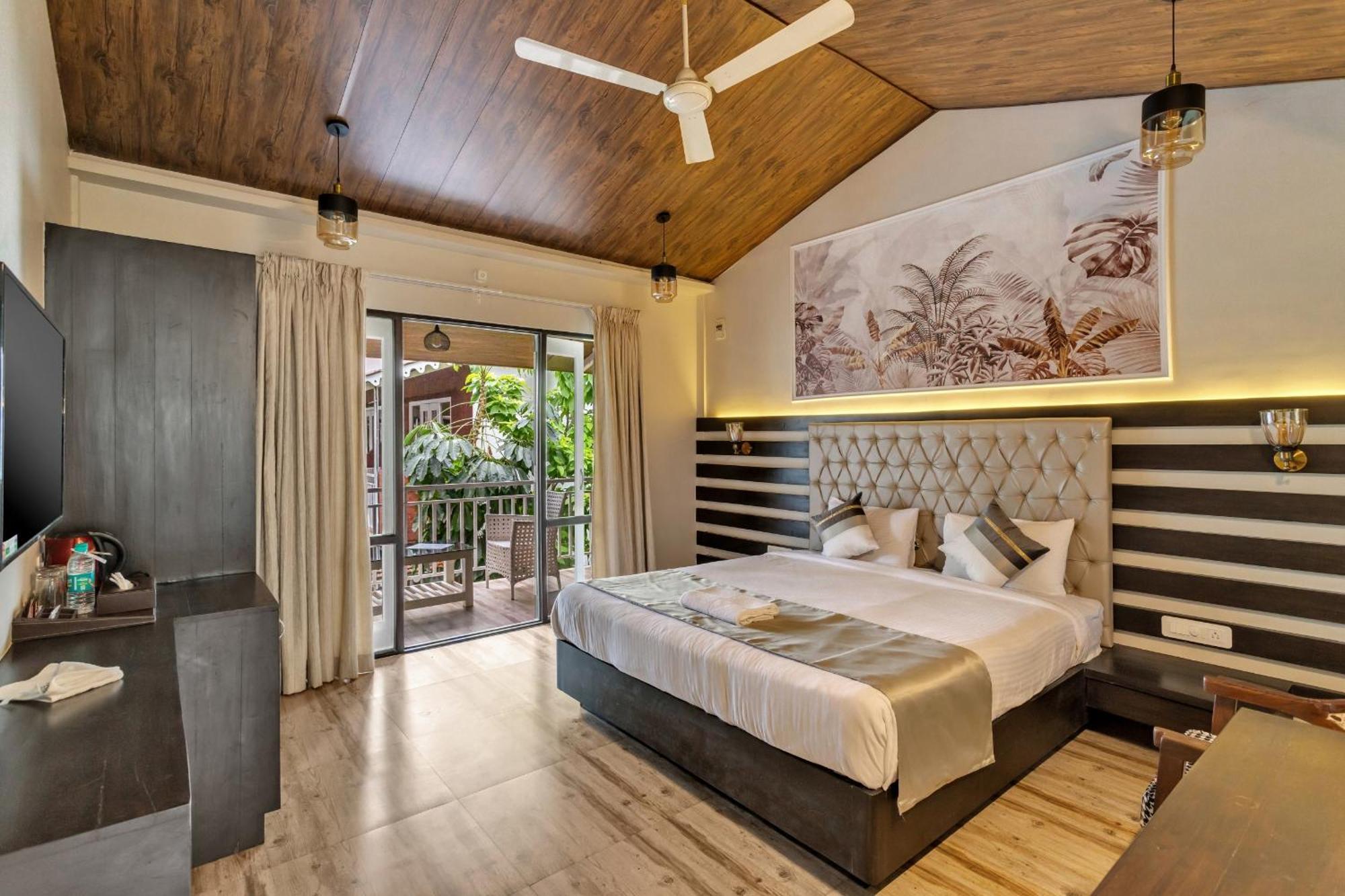 Skon Morjim Beach Resort By Orion Hotels Eski Goa Dış mekan fotoğraf