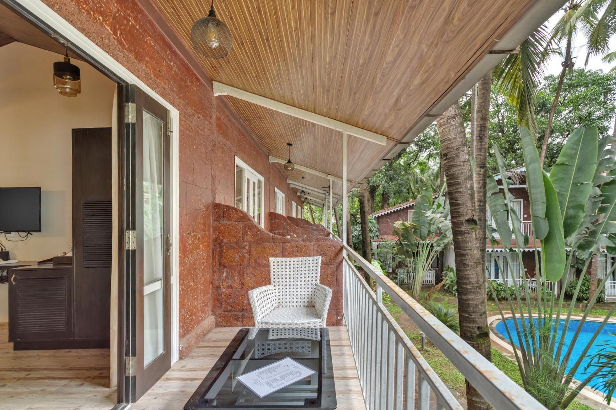 Skon Morjim Beach Resort By Orion Hotels Eski Goa Dış mekan fotoğraf
