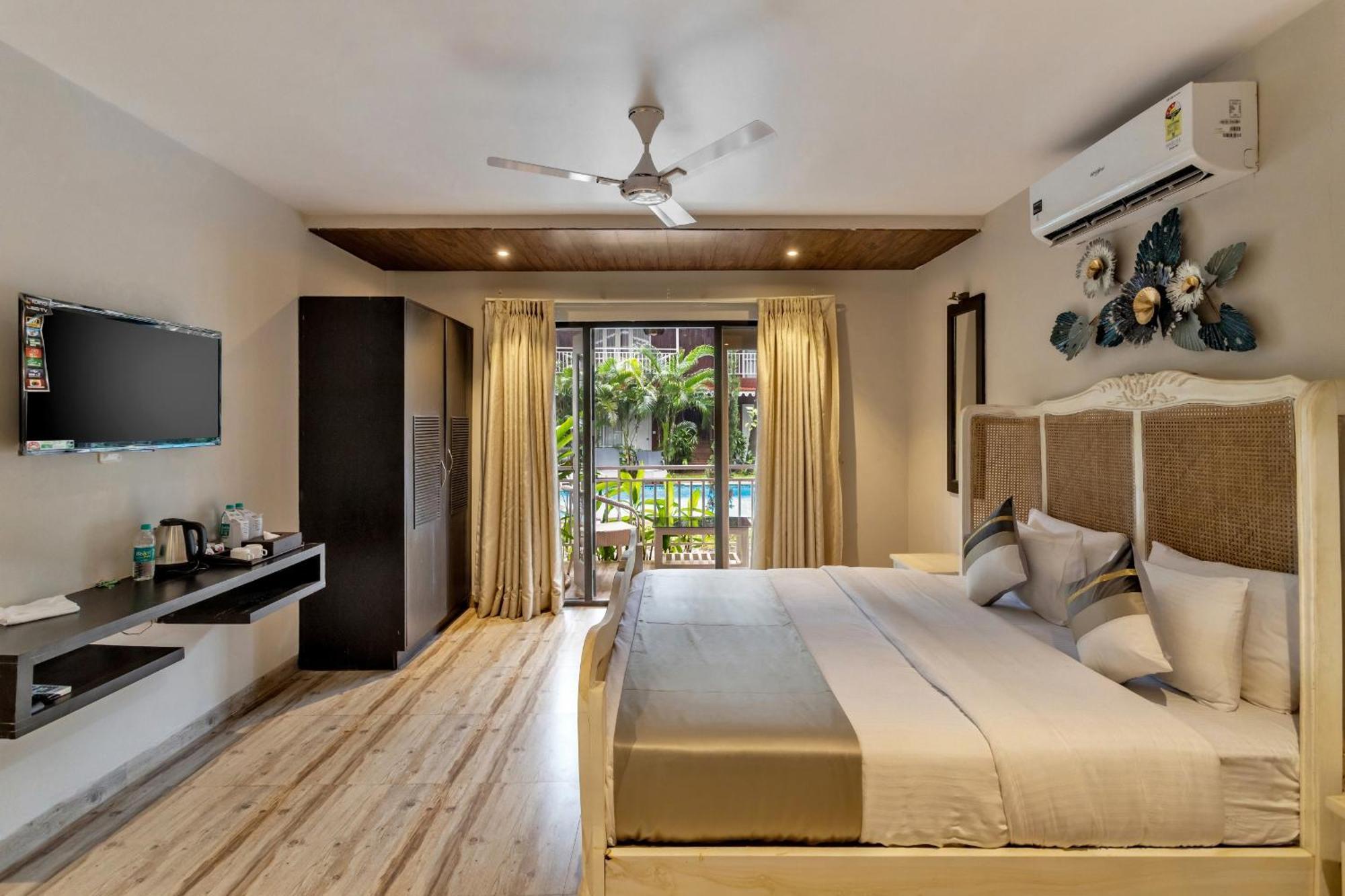 Skon Morjim Beach Resort By Orion Hotels Eski Goa Dış mekan fotoğraf