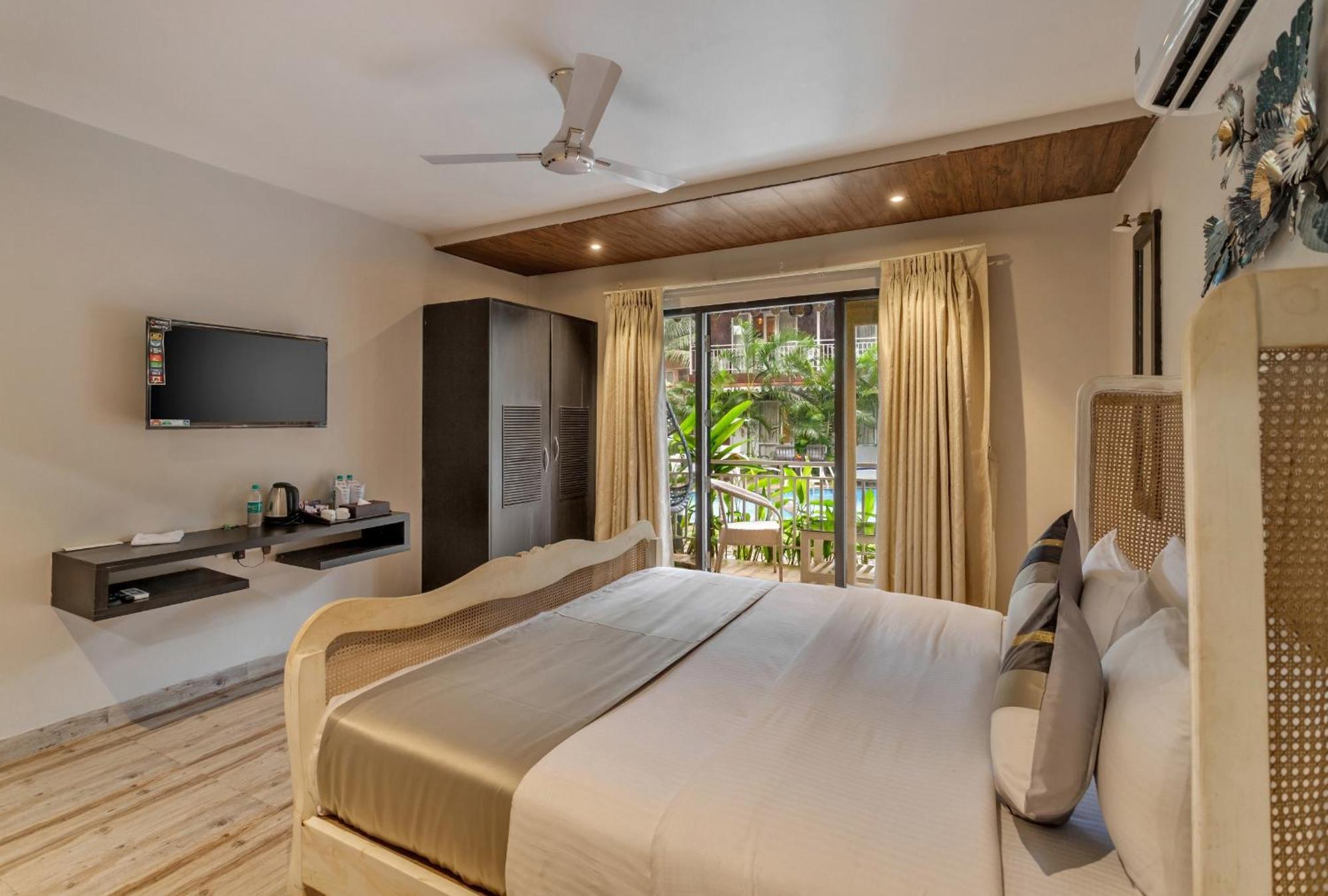 Skon Morjim Beach Resort By Orion Hotels Eski Goa Dış mekan fotoğraf
