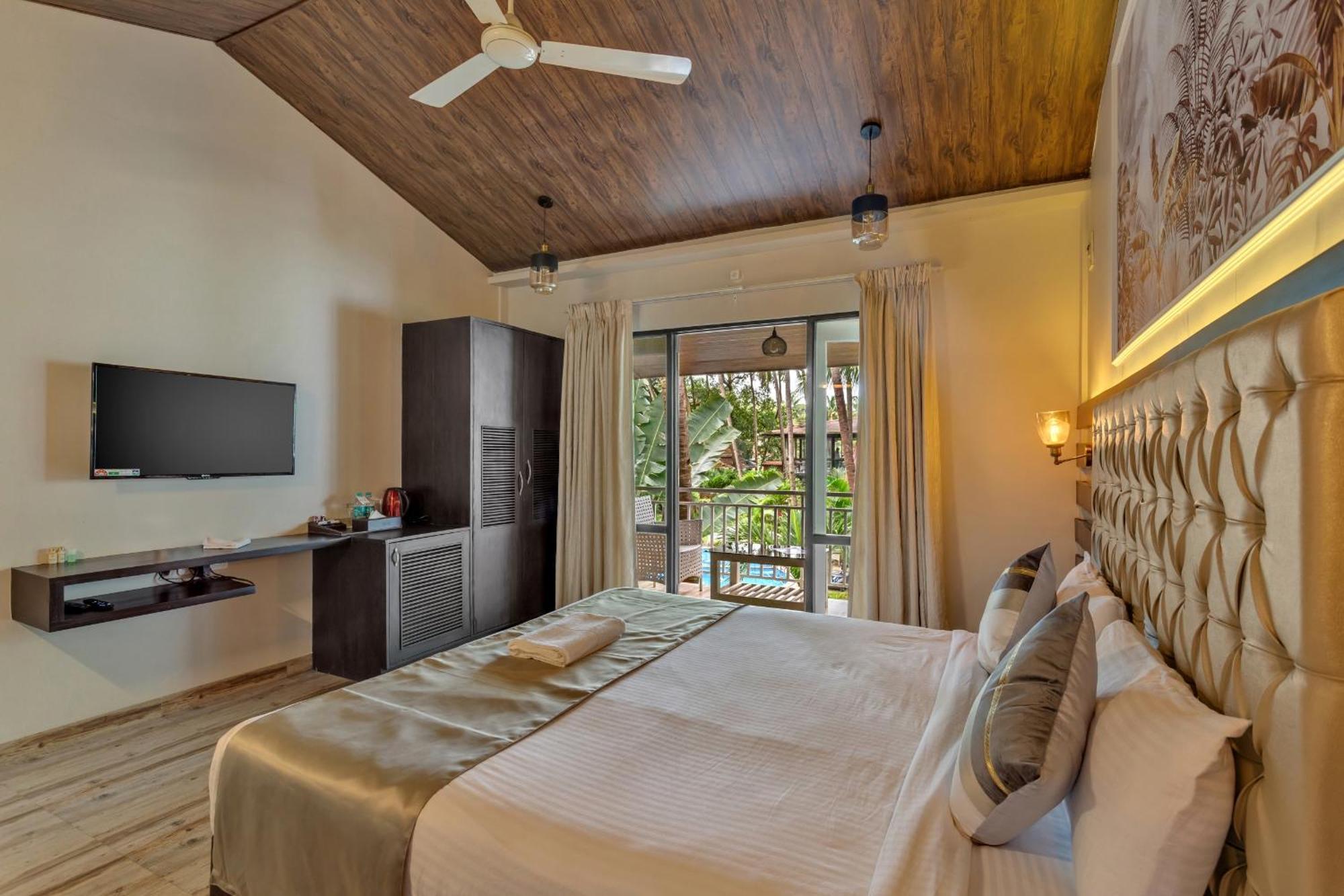 Skon Morjim Beach Resort By Orion Hotels Eski Goa Dış mekan fotoğraf