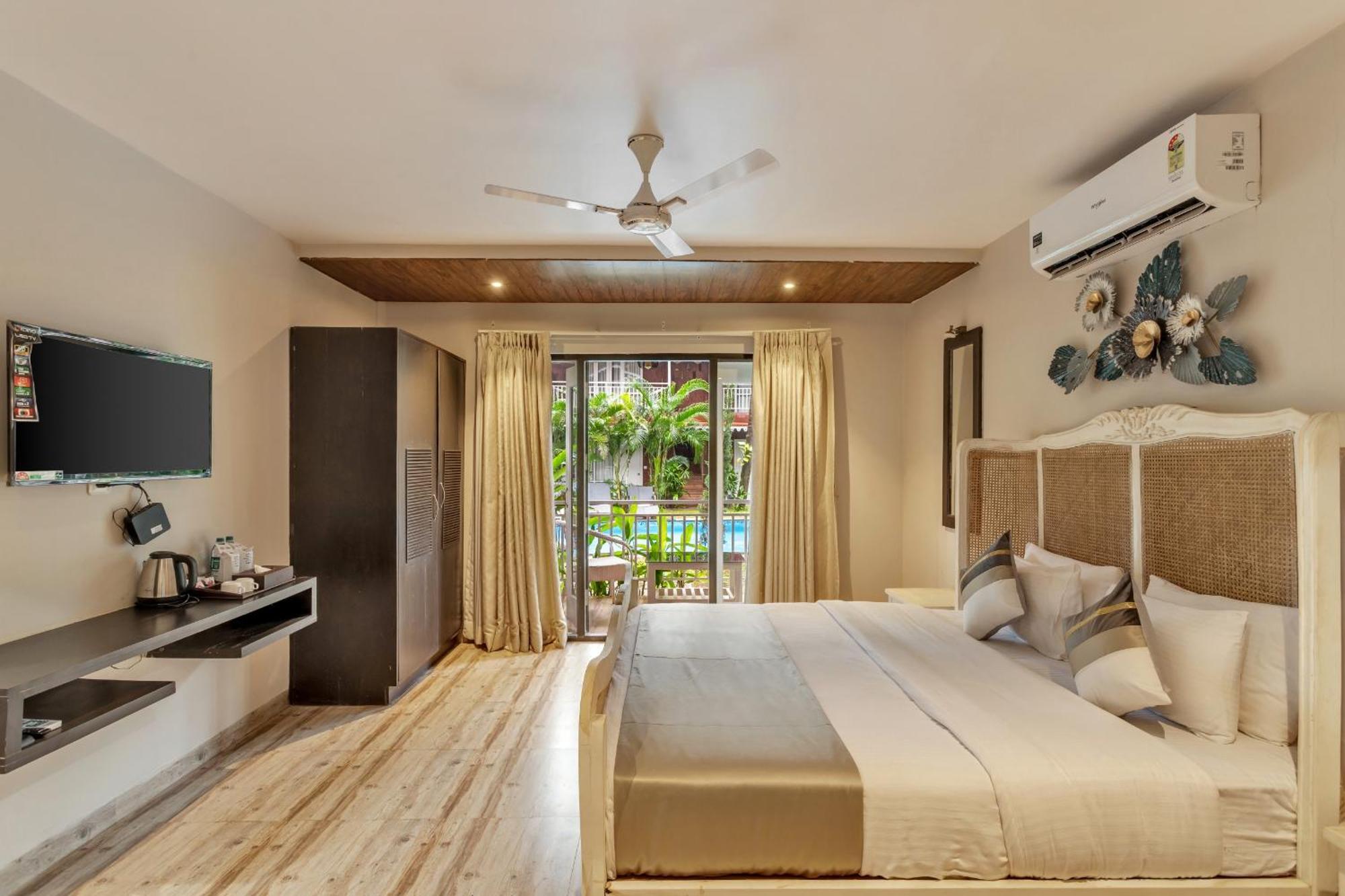 Skon Morjim Beach Resort By Orion Hotels Eski Goa Dış mekan fotoğraf